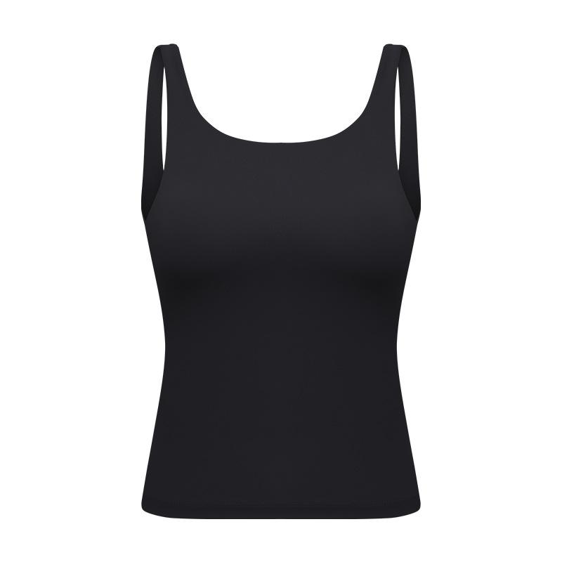 Activewear | Black Sculpt Longline Padded Sports Bra  – Womens Activewear Activewear