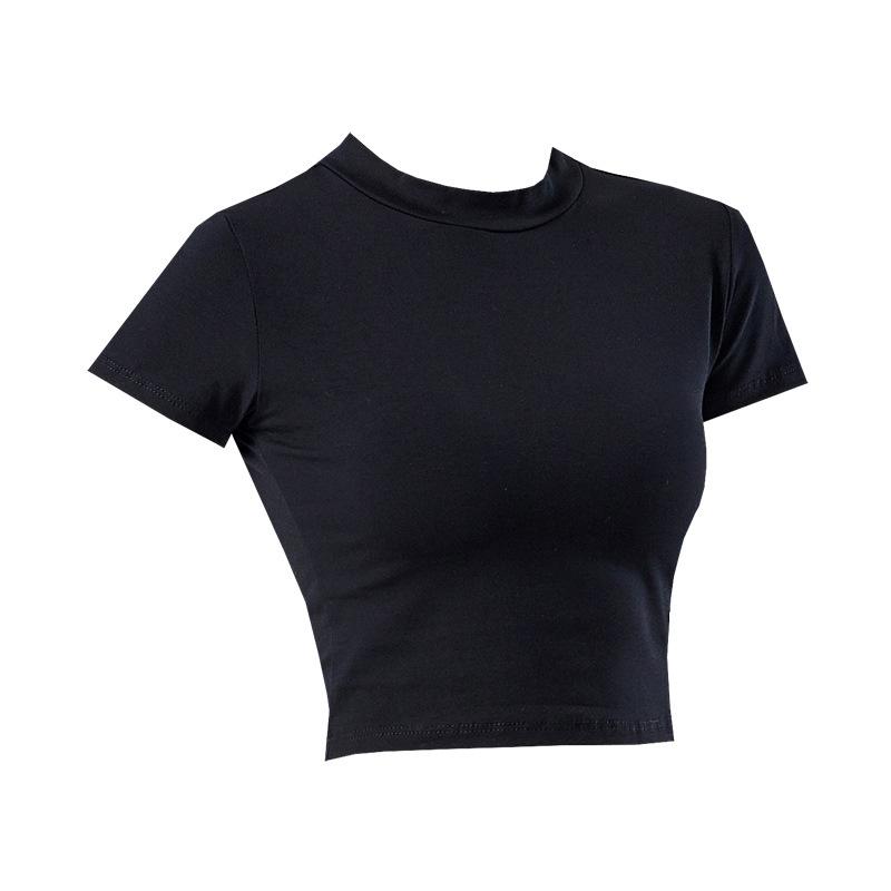 Activewear | Grey Marl Seamless Short Sleeve Top  – Womens Activewear Activewear