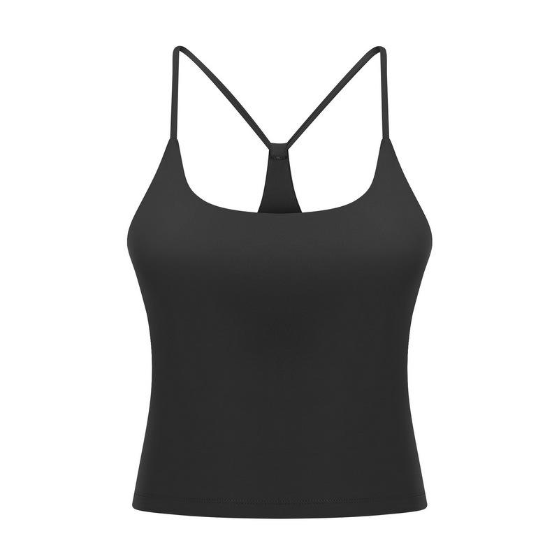 Activewear | Olive Sculpt Strappy Back Gym Vest  – Womens Activewear Activewear