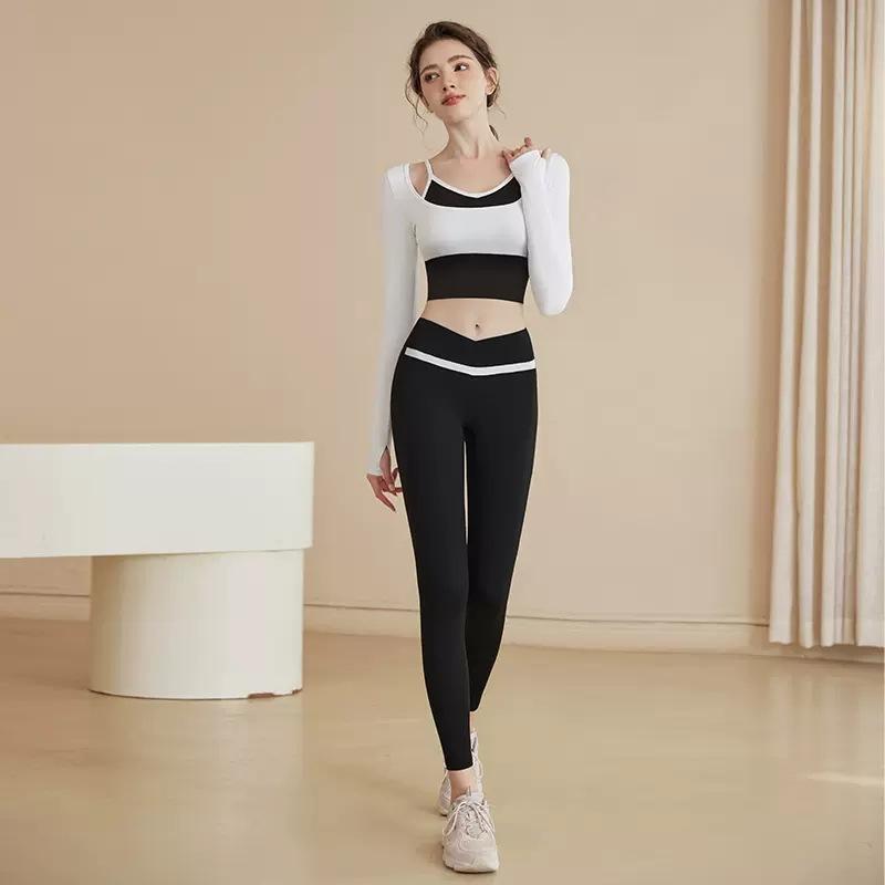 Activewear | Plt Sport Peach Sculpt Contrast Detail Leggings  – Womens Activewear Activewear