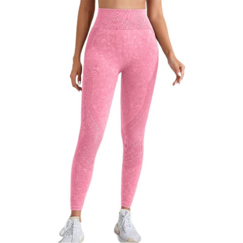 Activewear | Plt Sport Plus Raspberry Acid Wash Seamless Ribbed Leggings  – Womens Activewear Activewear