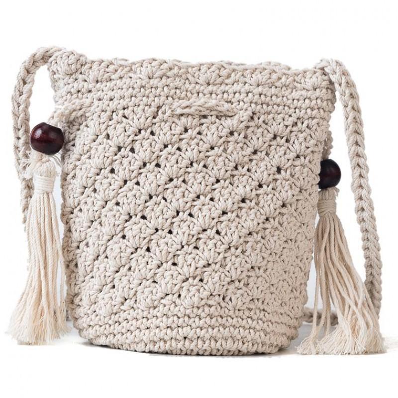 Bags | Natural Beaded Cross Body Bag  – Womens Accessories Bags