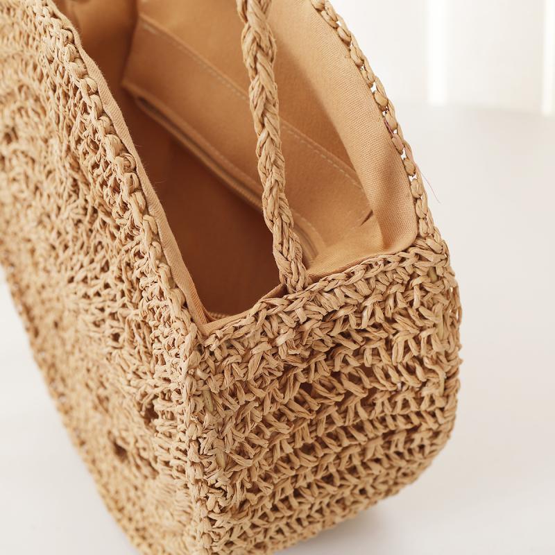 Bags | Natural Raffia Shoulder Bag  – Womens Accessories Bags