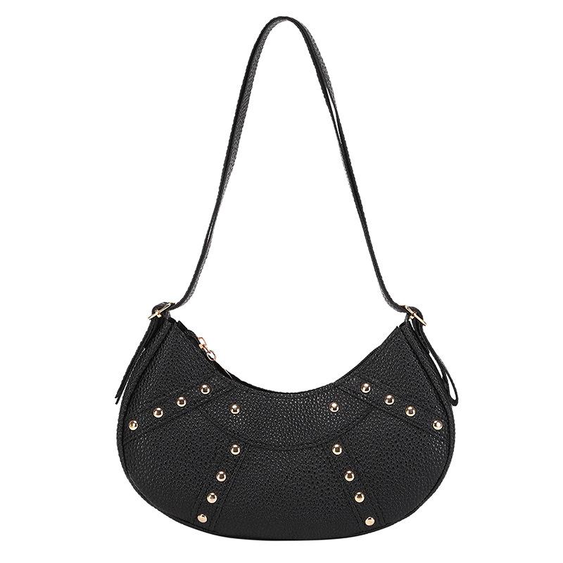 Bags | Stone Lace Up Studded Shoulder Bag  – Womens Accessories Bags