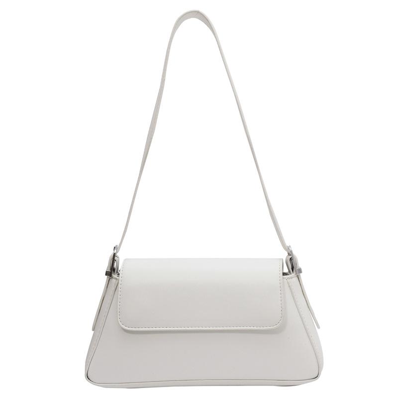 Bags | White Trapeze Simple Shoulder Bag  – Womens Accessories Bags