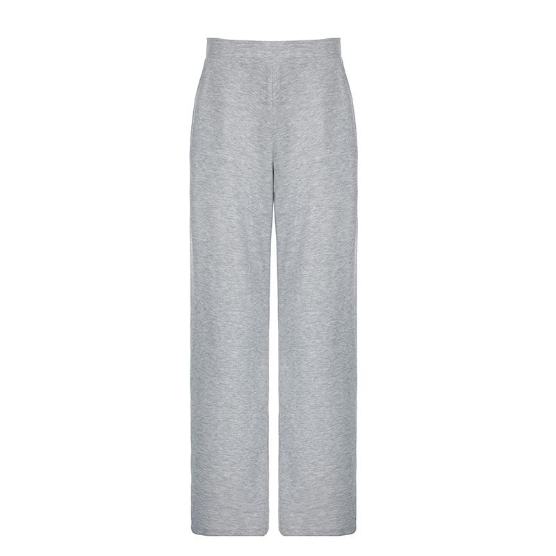 Co-Ords | Tall Ash Grey Wide Leg Jogger  – Womens Clothing Ash Grey