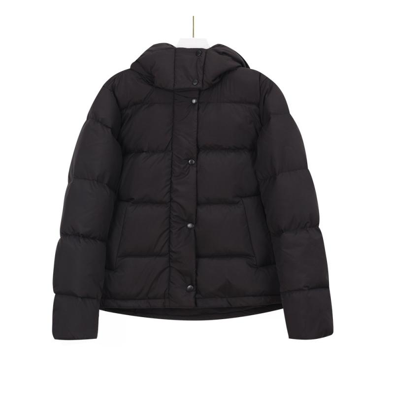 Coats & Jackets | Black Hooded Puffer Jacket  – Womens Clothing Black