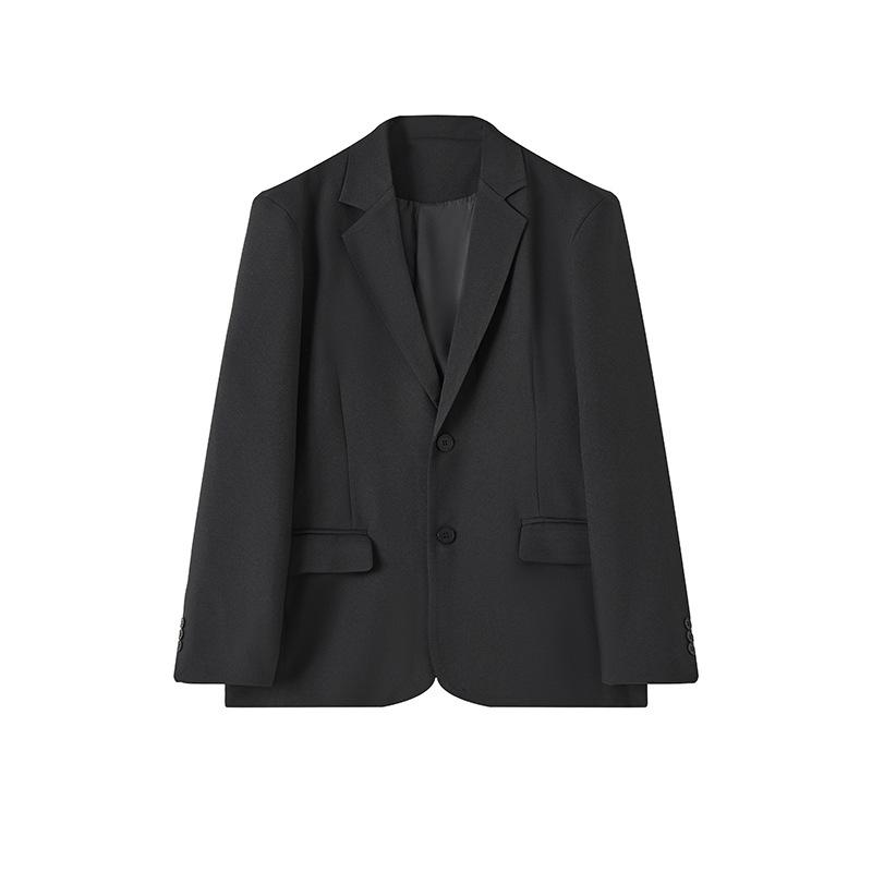 Coats & Jackets | Black Seam Detail Structured Oversized Blazer  – Womens Clothing Black