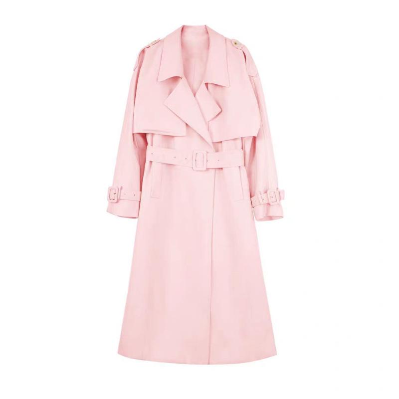 Coats & Jackets | Stone Oversized Lightweight Crinkle Mac Trench Coat  – Womens Clothing Coats & Jackets