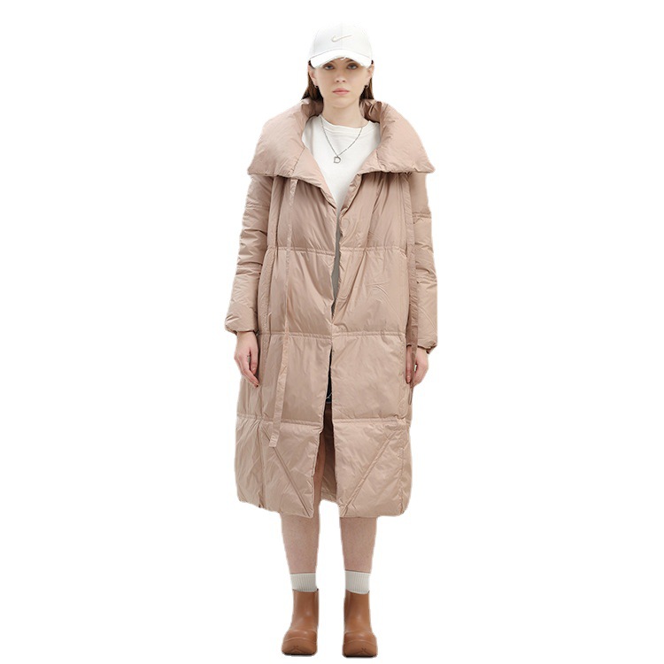 Coats & Jackets | Stone Oversized Square Quilted Maxi Puffer Coat  – Womens Clothing Coats & Jackets