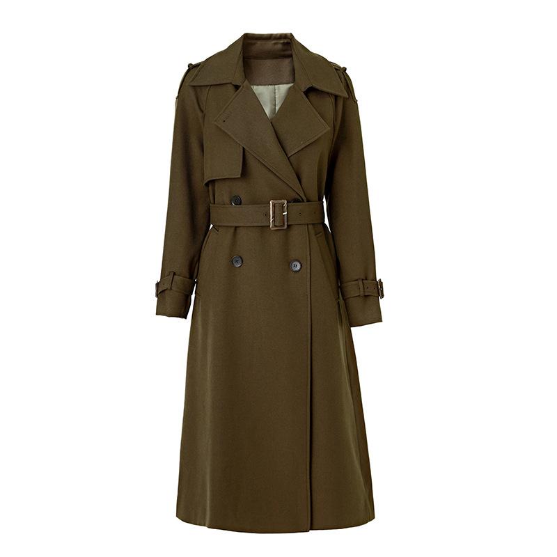 Coats & Jackets | Tall Khaki Tie Waist Trench Coat  – Womens Clothing Coats & Jackets