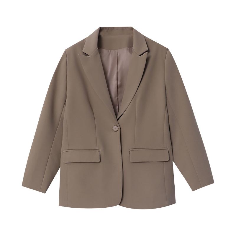 Coats & Jackets | Taupe Seam Detail Structured Oversized Blazer  – Womens Clothing Coats & Jackets