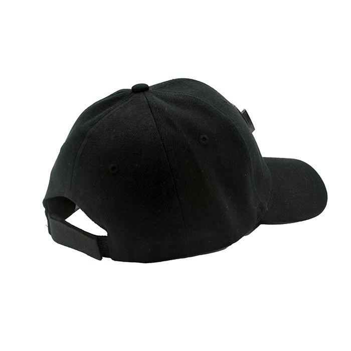 Hats | Black Plain Baseball Cap  – Womens Accessories Black