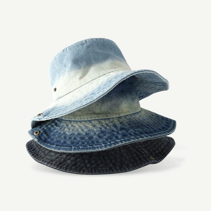 Hats | Indigo Washed Denim Cowboy Hat  – Womens Accessories Hats