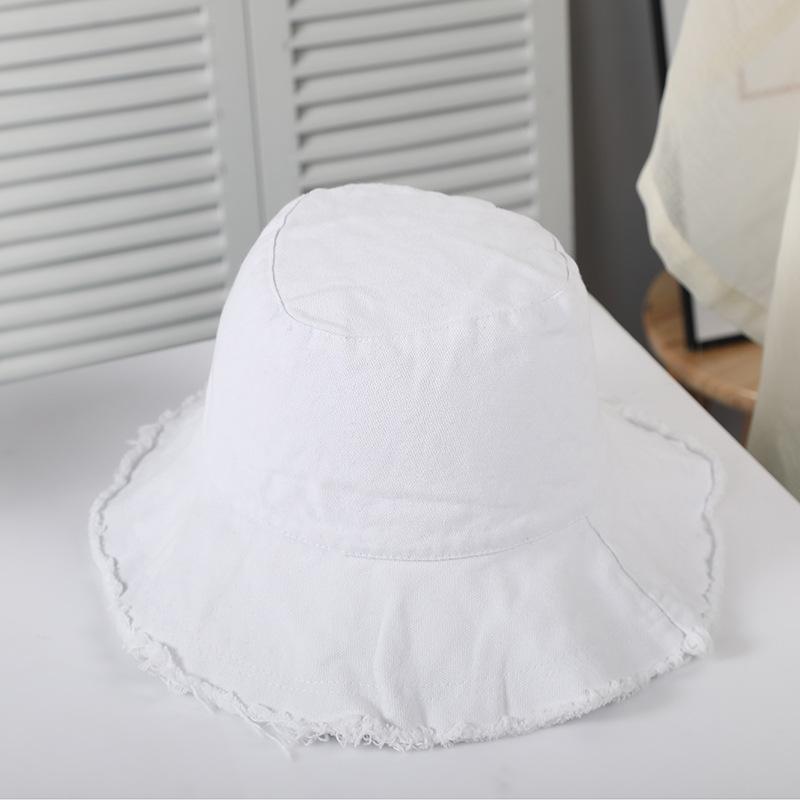 Hats | Stone Frayed Edge Bucket Hat  – Womens Accessories Hats