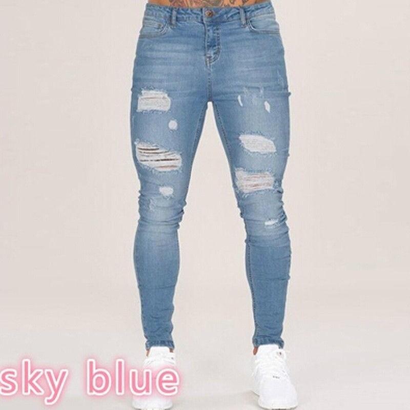 Jeans | Petite Light Wash Ripped Skinny Jeans  – Womens Clothing Jeans