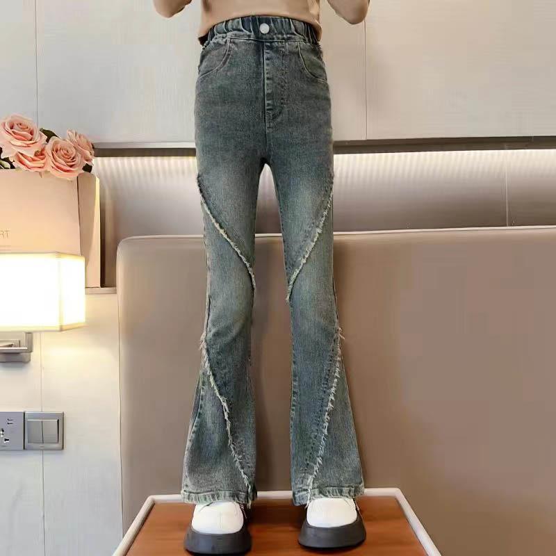 Jeans | Tall Vintage Wash Low Rise Raw Seam Detail Wide Leg Jeans  – Womens Clothing Jeans