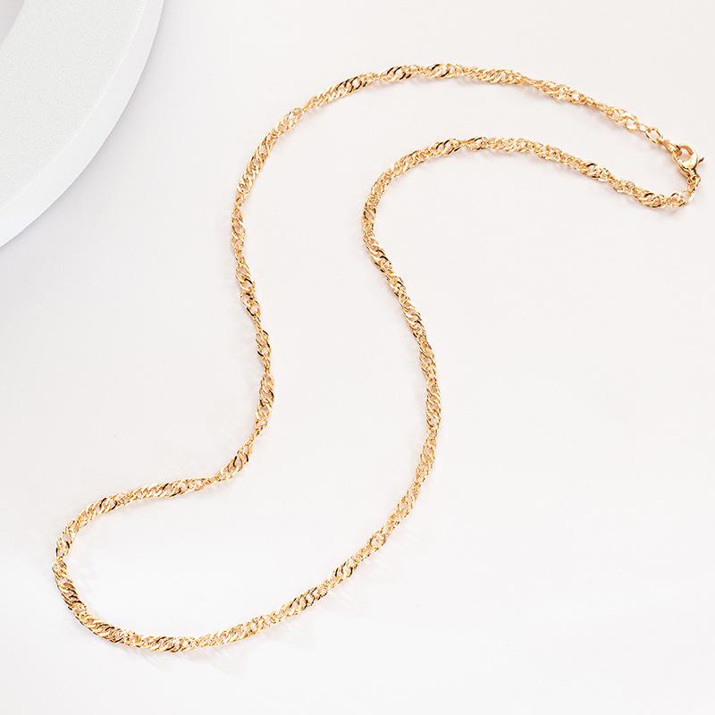 Jewellery | Gold Dainty Twisted Chain Belly Chain  – Womens Accessories Gold