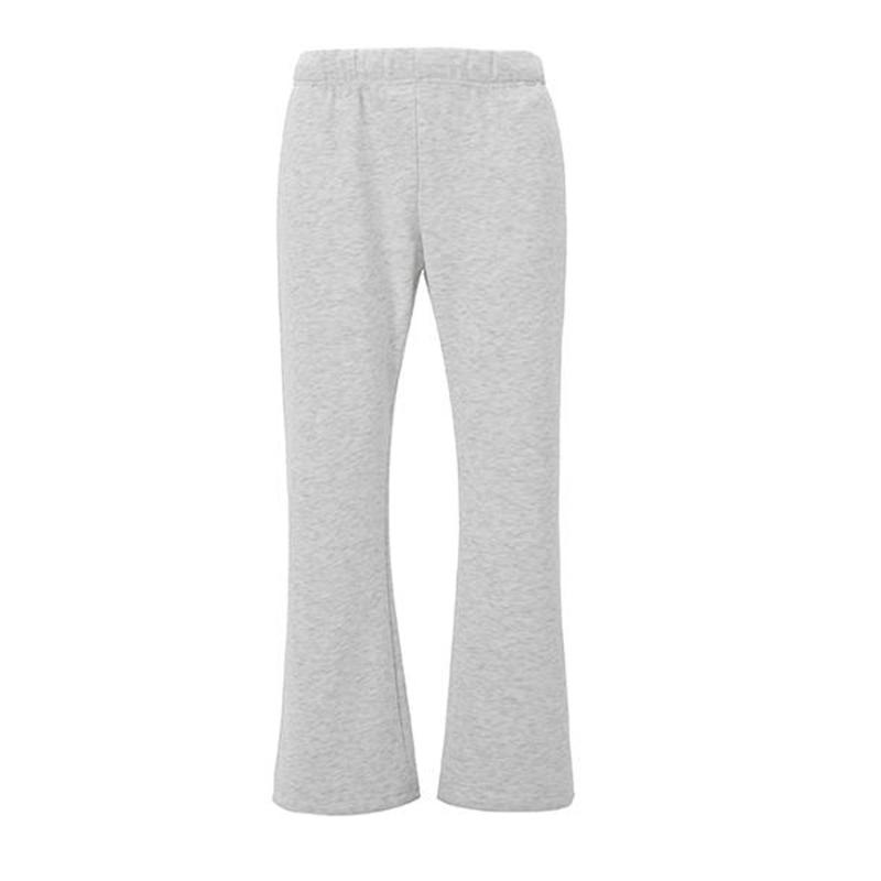 Loungewear | Ash Grey Flared Split Hem Joggers  – Womens Clothing Ash Grey