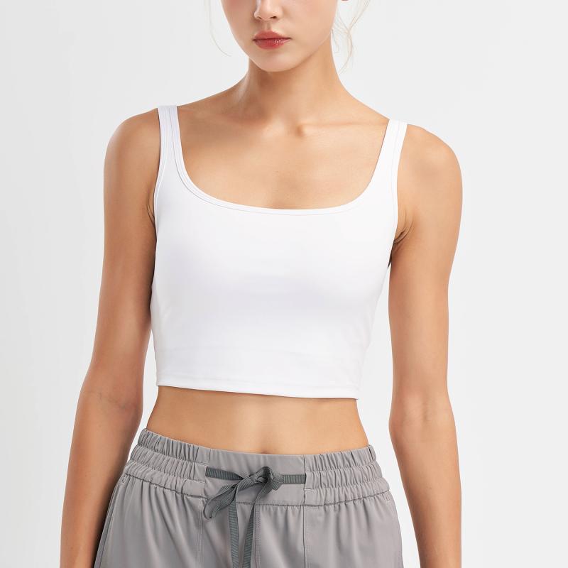 Loungewear | Basic White Crop Top  – Womens Clothing Loungewear