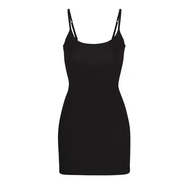 Loungewear | Petite Black Jersey Mini Dress  – Womens Clothing Black