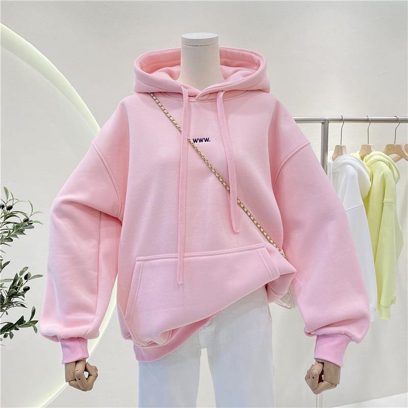 Loungewear | Prettylittlething Baby Pink Sweat Oversized Basic Hoodie  – Womens Clothing Baby Pink