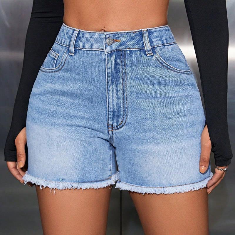 Shorts | Plus Vintage High Waisted Denim Shorts  – Womens Clothing Shorts