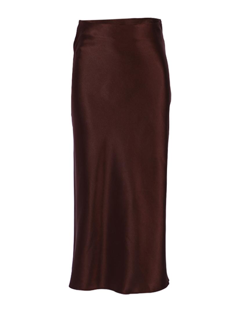 Skirts | Chocolate Mesh Low Rise Maxi Skirt  – Womens Clothing Chocolate