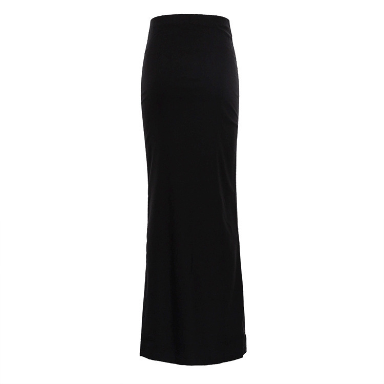 Skirts | Shape Black Jersey Low Waist Maxi Skirt  – Womens Clothing Black