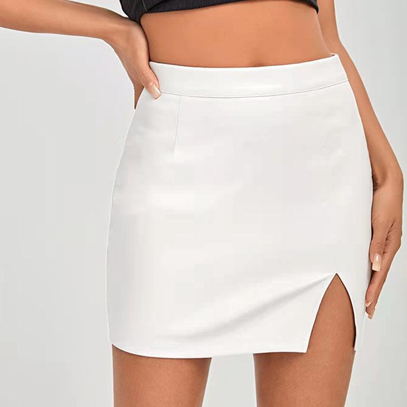 Skirts | Stone Woven Split Hem Mini Micro Skirt  – Womens Clothing Skirts