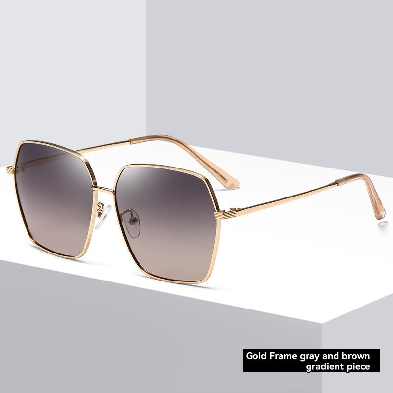 Sunglasses | Cream Metal Oversized Square Frame Sunglasses  – Womens Accessories Cream