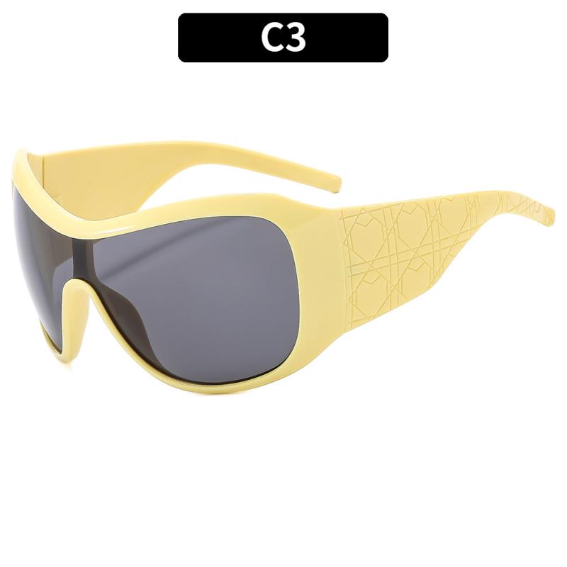 Sunglasses | Yellow Bug Eye Mirror Oversized Sunglasses  – Womens Accessories Sunglasses