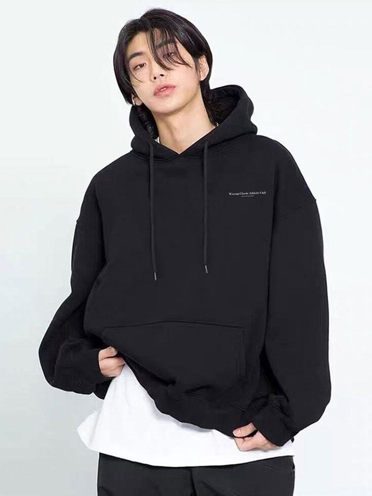 Tracksuits | Prettylittlething Logo Black Est 2012 Oversized Fit Hoodie  – Womens Clothing Black