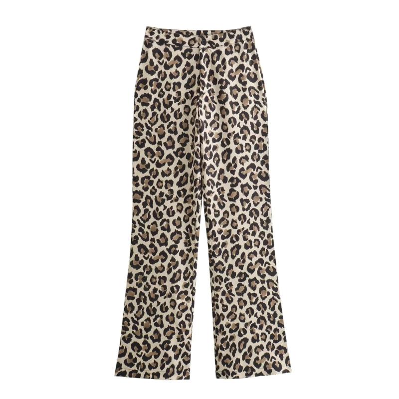 Trousers | Leopard Printed Cargo Trousers  – Womens Clothing Leopard