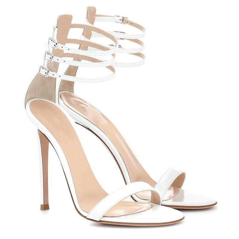 Wide Fit Shoes | Silver Wide Fit Clover Single Strap Heeled Sandal  – Womens Shoes Silver